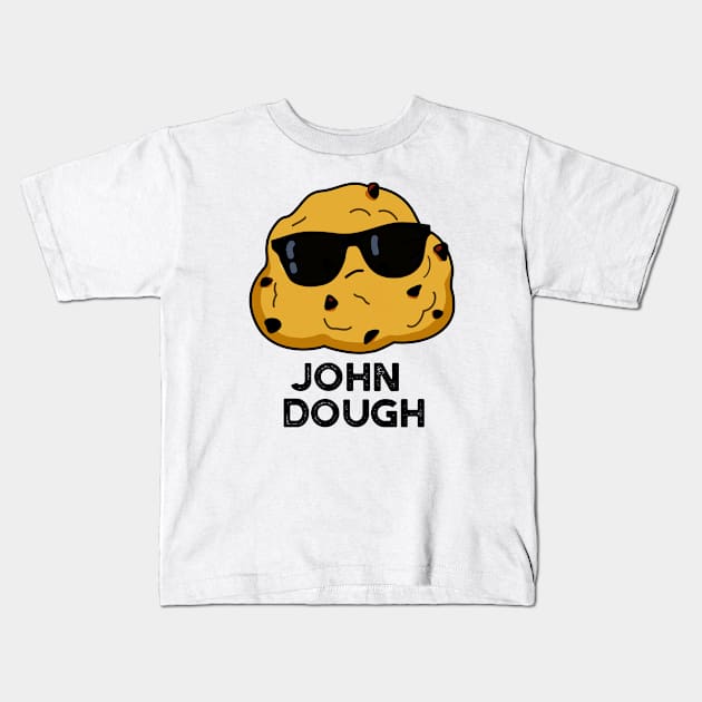 John Dough Funny Baking Pun Kids T-Shirt by punnybone